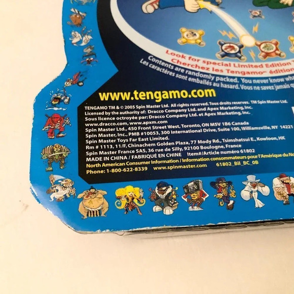 2005 Lot of 2 Tengamo Series 1 Collect Connect Play Spinmaster - Picture 5 of 12
